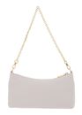COCCINELLE Aura Mini Bag Grained Leather Lambskin White COCCINELLE Aura Mini Bag Grained Leather Lambskin White