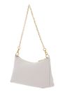 COCCINELLE Aura Mini Bag Grained Leather Lambskin White COCCINELLE Aura Mini Bag Grained Leather Lambskin White