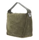 COCCINELLE Oliver Suede Handbag Suede Leather Laurel Green / Laurel Green COCCINELLE Oliver Suede Handbag Suede Leather Laurel Green / Laurel Green