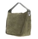 COCCINELLE Oliver Suede Handbag Suede Leather Laurel Green / Laurel Green COCCINELLE Oliver Suede Handbag Suede Leather Laurel Green / Laurel Green