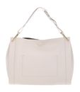 COCCINELLE Wallace Handbag Double Grainy Leather Lambskin White / Laurel Green