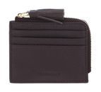 COCCINELLE Tassel Credit Card Holder Fondant Brown COCCINELLE Tassel Credit Card Holder Fondant Brown