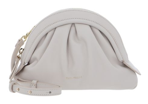 COCCINELLE Cheek Smooth Crossbody Lambskin White