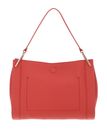 COCCINELLE Wallace Handbag Double Grainy Leather Grena. Red / Rosew