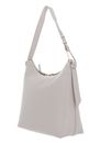 COCCINELLE Malory Handbag Grained Leather Lambskin White