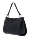 COCCINELLE Wallace Handbag Double Grainy Leather Noir / Cuir