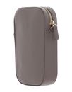 COCCINELLE Tebe Hi-Tech Accessoire Grained Leather Warm Taupe
