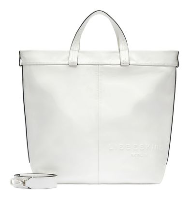 LIEBESKIND BERLIN Elvira Paper Touch Crinkle Tote L Arctic