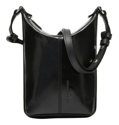 LIEBESKIND BERLIN Paris 4 Paper Touch Crinkle Crossbody XS Black