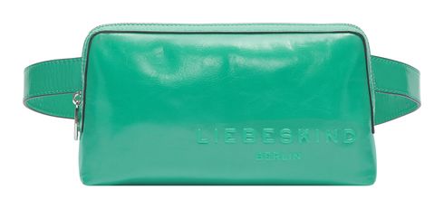 LIEBESKIND BERLIN Elvira Paper Touch Crinkle Belt Bag S Jade