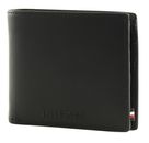 TOMMY HILFIGER TH Monotype CC and Coin Bifold Wallet Black TOMMY HILFIGER TH Monotype CC and Coin Bifold Wallet Black