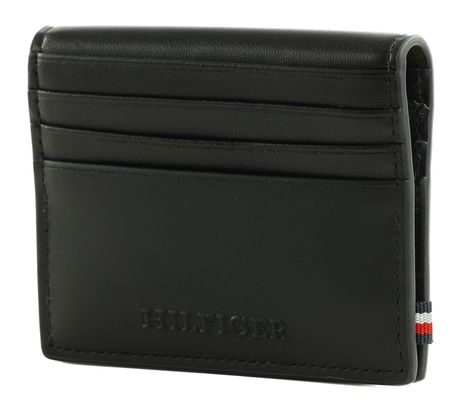 TOMMY HILFIGER TH Monotype Folded CC Holder Black