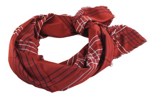 TOMMY HILFIGER TH Distinct Light Scarf Dark Magma