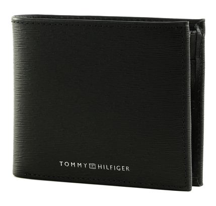 TOMMY HILFIGER Premium Business CC and Coin Bifold Wallet Black