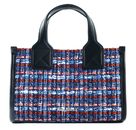 KARL LAGERFELD K / Skuare Tote Boucle S Blue / Red Multi KARL LAGERFELD K / Skuare Tote Boucle S Blue / Red Multi