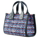 KARL LAGERFELD K / Skuare Tote Boucle S Blue / Red Multi KARL LAGERFELD K / Skuare Tote Boucle S Blue / Red Multi
