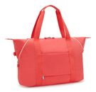 kipling Eyes Wide Open Art M Travel Tote Almost Coral