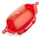 kipling Eyes Wide Open Art M Travel Tote Almost Coral