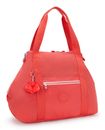 kipling Eyes Wide Open Art M Travel Tote Almost Coral