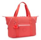 kipling Eyes Wide Open Art M Travel Tote Almost Coral