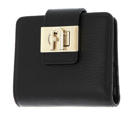 FURLA 1927 Compact Wallet M Nero