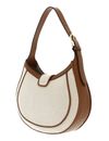 FURLA Club 2 Hobo Bag M Naturale + Cognac h FURLA Club 2 Hobo Bag M Naturale + Cognac h