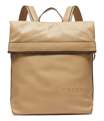 LIEBESKIND BERLIN Elvira Lamb SF Verna Backpack L Beige