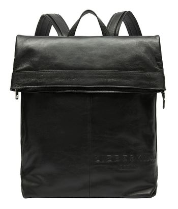 LIEBESKIND BERLIN Elvira Lamb SF Verna Backpack L Black