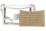 FURLA 1927 Mini Shoulder Bag Marshmallow + Naturale FURLA 1927 Mini Shoulder Bag Marshmallow + Naturale