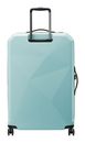 DELSEY PARIS Karat 4 Double Rolls Trolley 76 Aqua DELSEY PARIS Karat 4 Double Rolls Trolley 76 Aqua