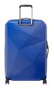 DELSEY PARIS Karat 4 Double Rolls Trolley 76 Blue DELSEY PARIS Karat 4 Double Rolls Trolley 76 Blue