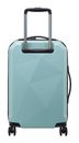 DELSEY PARIS Karat 4 Double Rolls Trolley 55 S Aqua