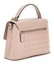 GUESS Yarmilla Top Handle Flap Bag Taupe GUESS Yarmilla Top Handle Flap Bag Taupe