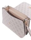 GUESS Meridian Flap Crossbody Bag Dove Logo