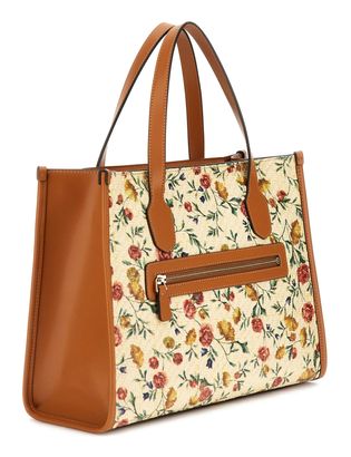 ファッション雑貨・小物その他 Medium Silvana Bag GUESS Silvana Colorful Straw Tote Handbag – ShopCGX