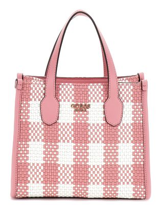 GUESS Silvana 2 Compartment Mini Tote XS Pink Multi