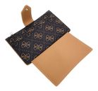 GUESS Noreen Card Holder Brown Multi GUESS Noreen Card Holder Brown Multi