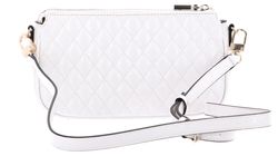 【GUESS】Yarmilla Double Pouch Crossbody GUESS Yarmilla Double Pouch Crossbody, Black: Handbags