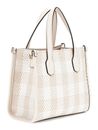 GUESS Silvana 2 Compartment Mini Tote XS Stone Multi