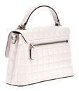 GUESS Yarmilla Top Handle Flap Bag White GUESS Yarmilla Top Handle Flap Bag White