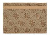 GUESS Card Holder Latte Logo