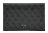 GUESS Noreen Clutch Coal Logo GUESS Noreen Clutch Coal Logo