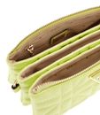 GUESS Latona Mini Tri Compartment Top Zip Chartreuse GUESS Latona Mini Tri Compartment Top Zip Chartreuse