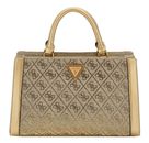 GUESS Dili Satchel S Latte Logo