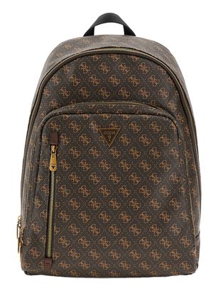 GUESS Vezzola Backpack Brown / Ochre