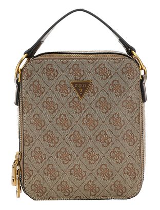 GUESS Torino Crossbody Bag Beige / Brown