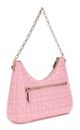 GUESS Assia Top Zip Shoulder Bag Pink GUESS Assia Top Zip Shoulder Bag Pink