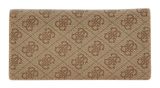 GUESS Noreen Card Holder Latte Logo
