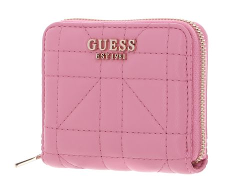 GUESS Assia SLG Zip Around Wallet S Pink