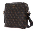 GUESS Torino Top Zip Crossbody Flat Brown / Ochre